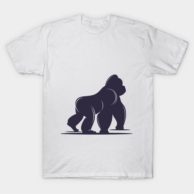 gorilla vector T-Shirt by arienda sivana 25